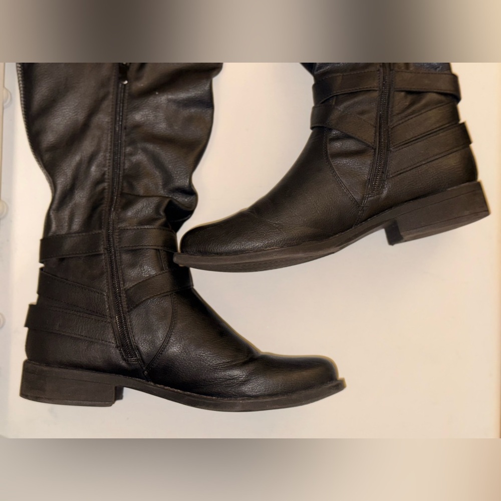 Global Win Women's Over-The-Knee Boots | Black | Size 8.5 - Picture 6 of 10